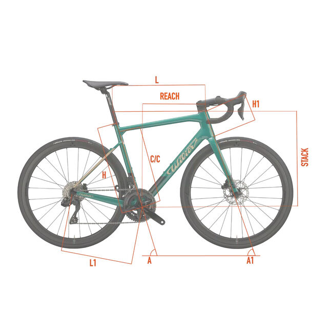 Cadre Vélo Course Wilier Triestina – Aluminium/Carbone – Taille 56 Cm – Italien