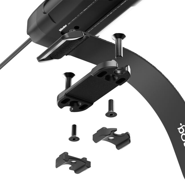 Knog Attache pour Casque - Blinder X Action - Noir