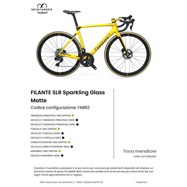 Bike Rivenditore Wilier Triestina Wilier Triestina Filante SLR