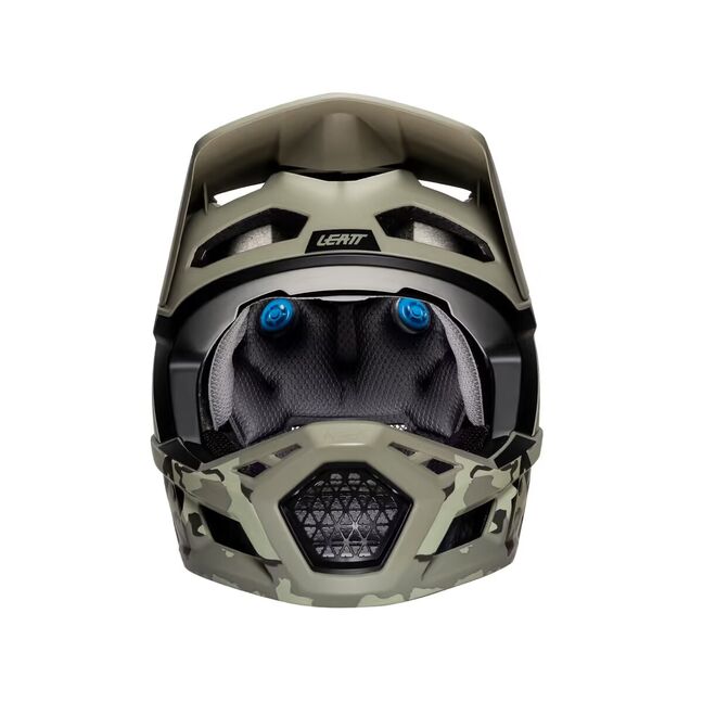 Leatt MTB Gravity 4.0 V23 Helm – Fullface Mit Abnehmbarem Kinnschutz, Größe S (55–56 Cm), 360° Turbine Technology – Für Downhill & Enduro