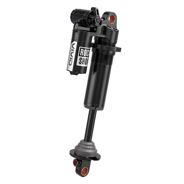 Ammortizzatori Posteriori KYX Metal Upgrade 146mm Rosso Per Axial RBX10 RYFT 1/10