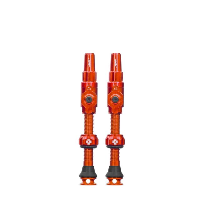 JUEGO DE VÁLVULAS TUBELESS MUC-OFF BIG BORE LITE XXXL 80 ROJO