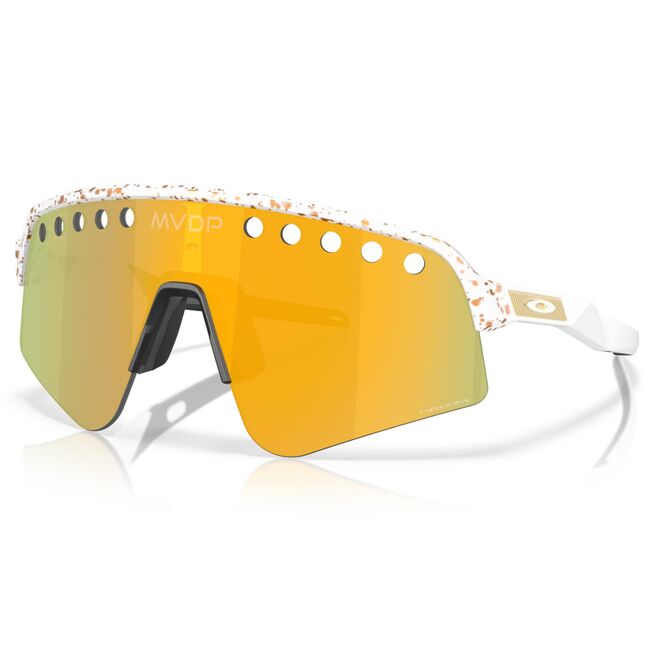 Oakley Sutro Lite Sweep Mathieu Van Der Poel Prizm 24k eyewear