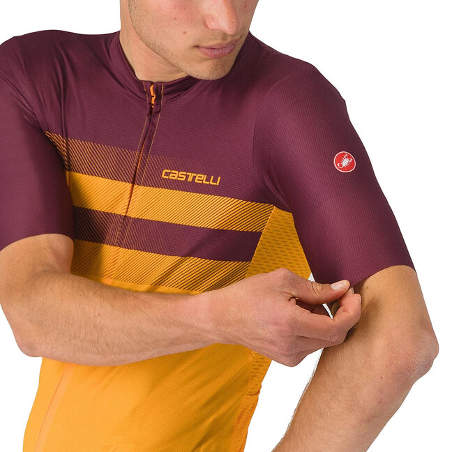 CASTELLI Unltd Sterato Jersey T-Shirt Homme, Olive Green