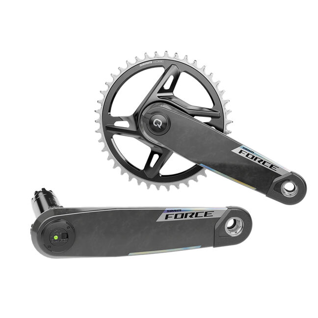 Guarnitura SRAM Rival AXS E1 DUB con misuratore di potenza Quarq, 170 mm, 2x12, 46/33T - Negozio