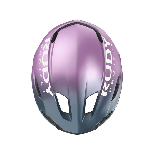 Casque Vélo Rudy Project NyTRON Special Edition - Route/Triathlon, Taille S-L, Champagne/blu Avio