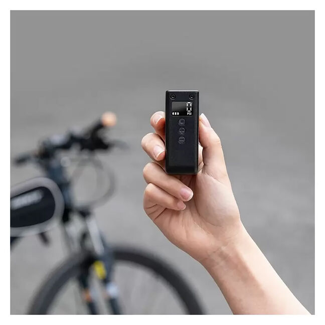 Mini Pompe Électrique Tiny Pump AS2 Pro Max 120 PSI Compatible E-Bike CD-AS6 -BLA