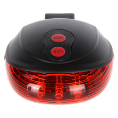 BeTools tondo led laser tail rear light with 7 functions