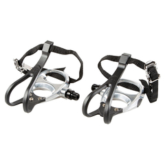 VPcomponents road track single speed pedals with toe clips