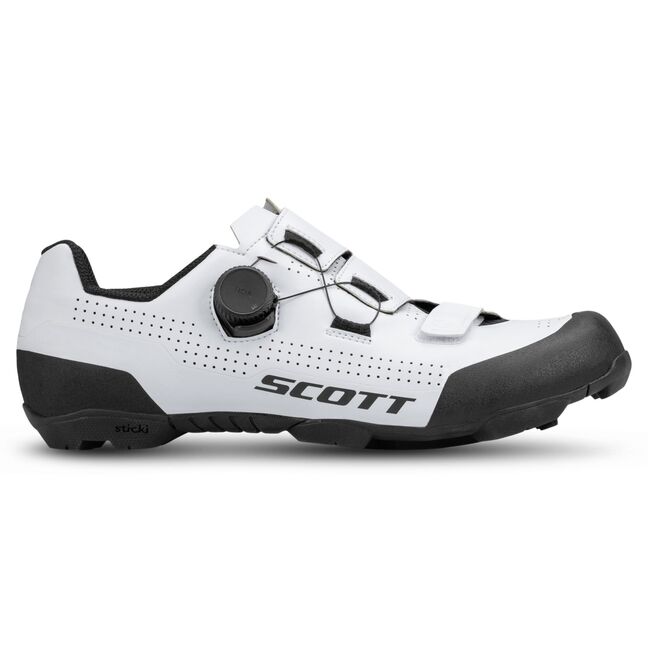 Chaussures VTT Scott Volt Evo Flat Boa Pour Femme - Noir/blanc - Système Boa - 2026