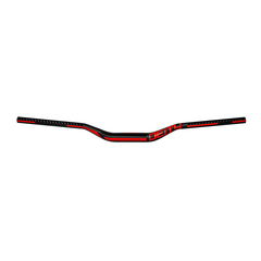 Cintre / Guidon vélo Satori aluminium rouge Largeur 440 pour potence 25.4 neuf - Équipements vélos