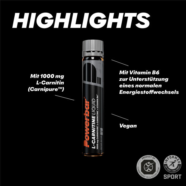 is l carnitine bad for kidney Powerbar L-Carnitine Liquid 25 ml supplement LordGun online bike store