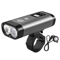 Set Luci Bici RAVEMEN: Faro Anteriore CR800 + Fanale Posteriore TR20 | Potenti, Ricaricabili, Nere