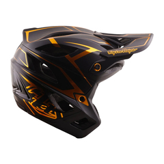 Casque VTT Troy Lee Designs – Unisexe Adulte, Taille L, Jaune – Structure Légère 1225 G, 20 Entrées D'air, 6 Sorties – Doublure Amovible Et Lavable
