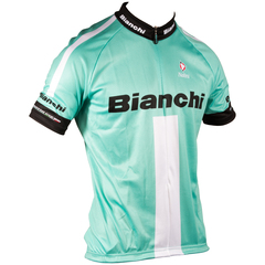 Bianchi Reparto Corse celeste black jersey