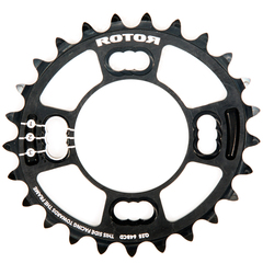 Rotor Q-Rings QX2 64x4 25T oval inner chainring