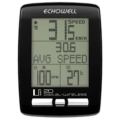 Compteur vélo Echowell Ui 20 sans fil + RPM