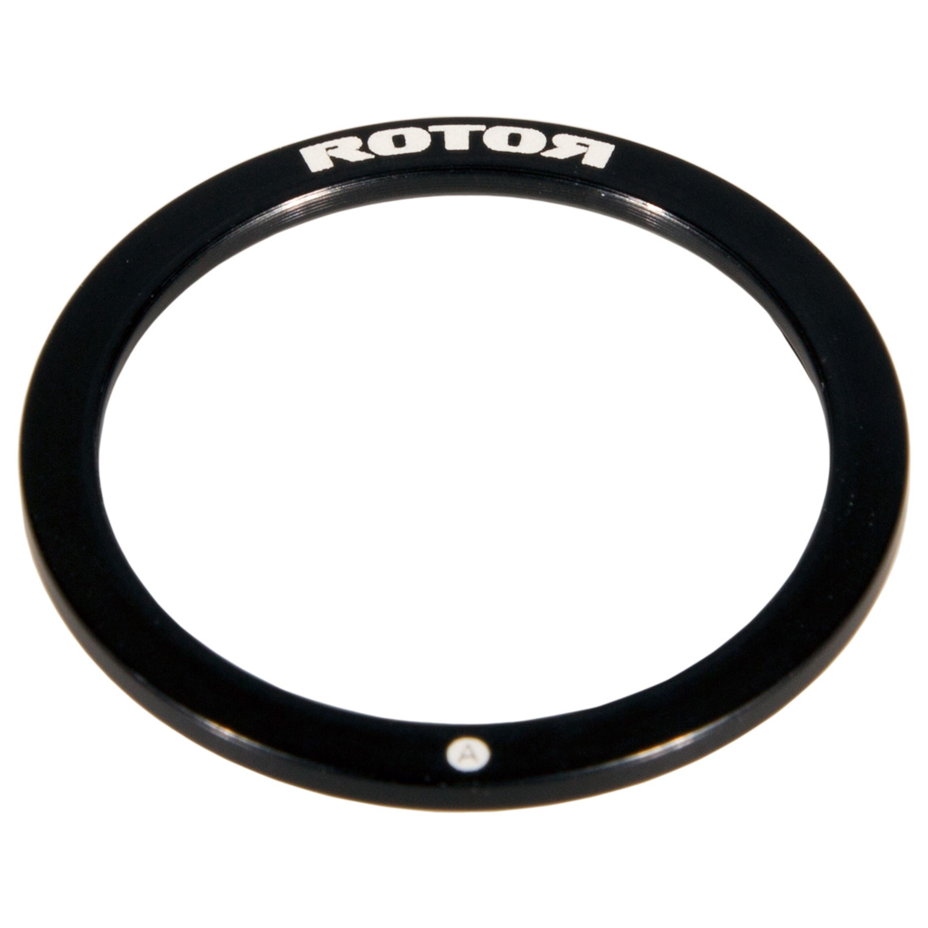 Kit De 15 Entretoises Pour Pédalier Vélo - Alliage Aluminium, Diam. 34.9/39.8 Mm, épaisseur 2 Mm - Rouge/Noir