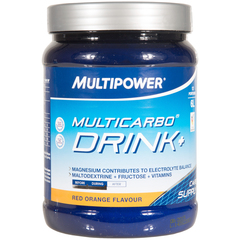 Multipower Multicarbo Drink+ red orange dietary supplement 660 g