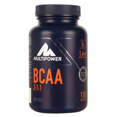 Complément alimentaire Multipower BCAA 110 comprimés