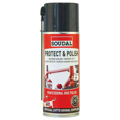 Abrillantador spray Soudal Protect and Polish 400 ml