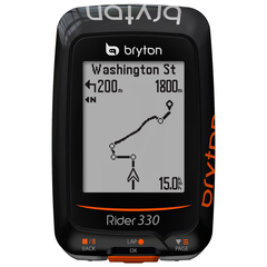 Cuentakilómetros GPS Bryton Rider 330E